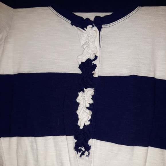 3 Old Navy Red, Pink and Blue/white Short Sleeve Tops Small - Picture 5 of 8